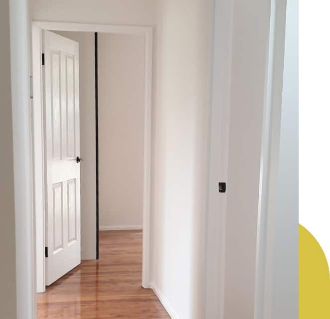 hallway photo of residential home after expert sydney painting